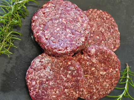 Venison burgers